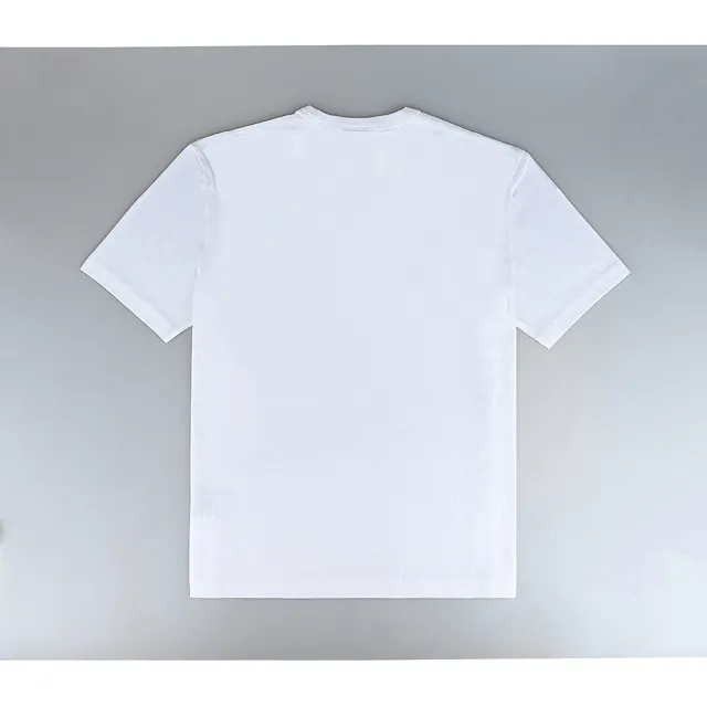 【Paul Smith】Paul Smith 彩色簽字LOGO多色斑馬棉質短袖T恤(白/男款)