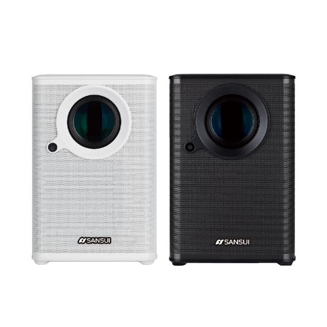 【SANSUI 山水】1080P智慧微型投影機 自動對焦 送100吋布幕+腳架(SPJ-M6)