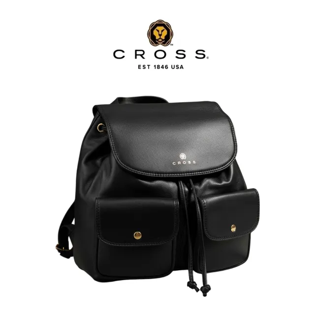 【CROSS】頂級小牛皮後背包/桶包 蓋比系列