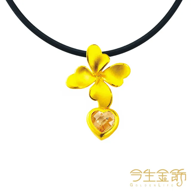 【今生金飾】馨喜滿懷墜(黃金墜飾)