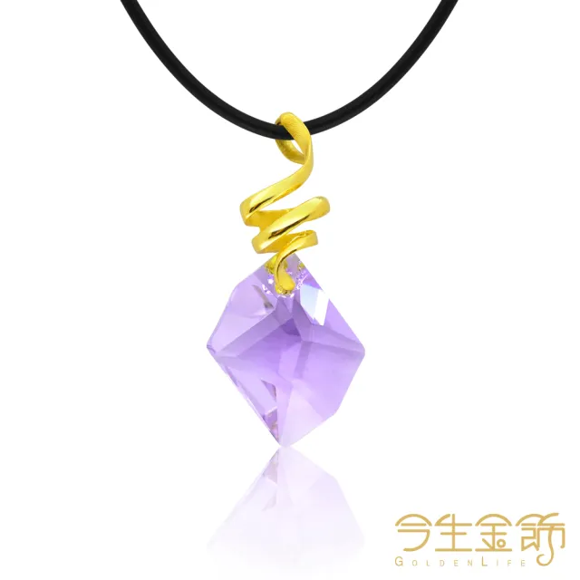 【今生金飾】圓蝶墜(黃金墜飾)