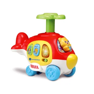 【Vtech】壓壓滑行直升機(互動學習玩具推薦)