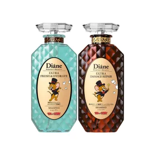 【Moist Diane 黛絲恩】完美極潤修護 洗髮精450ml(多款任選/湯姆貓與傑利鼠聯名包裝)