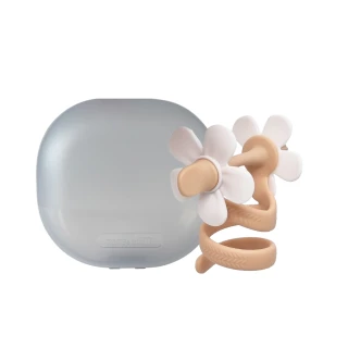 【韓國MAMAsTEM固齒器】小龍捲花固齒器(贈收納盒 螺旋式固齒器 分齡固齒器 總代理公司貨)