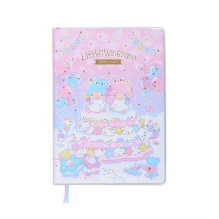 【SANRIO 三麗鷗】2026 B6 方格週記事手帳 年曆 行事曆 日誌 雙星仙子 KIKI LALA