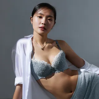 【Ladies 蕾黛絲】Premium 私人訂製 B-E罩杯內衣(聖托里尼藍)