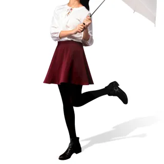 【蒂巴蕾】80D防潑水暖暖窈窕襪-100%全彈天鵝絨(保暖褲襪/膚色褲襪/黑色褲襪)