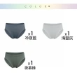 【MarCella 瑪榭】3件組-MIT-無縫抗菌內褲-薄感中高腰(內褲/抗菌內褲/高腰/無縫內褲)