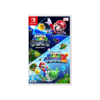 【Nintendo 任天堂】NS Switch 超級瑪利歐銀河 + 超級瑪利歐銀河 2(中文版 台灣公司貨)
