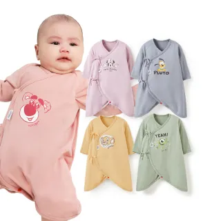 【mamaway 媽媽餵】新生兒迪士尼蓄熱保溫蝴蝶衣 1入 多款任選(寶寶包屁衣、嬰兒連身衣)