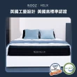 【Lunio】Nooz Helix單人3尺乳膠獨立筒床墊(英國工藝五星級飯店躺感 專為台灣人所打造 平價高CP值)