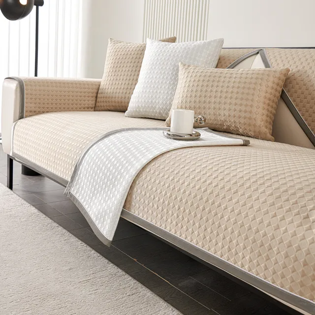 【BonBon naturel】經典暢銷款/超柔觸感 四季舒適防滑沙發墊(沙發墊/保潔墊/椅墊/遊戲墊)