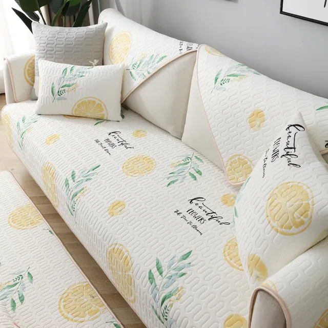 【BonBon naturel】經典暢銷款/超柔觸感 四季舒適防滑沙發墊(沙發墊/保潔墊/椅墊/遊戲墊)