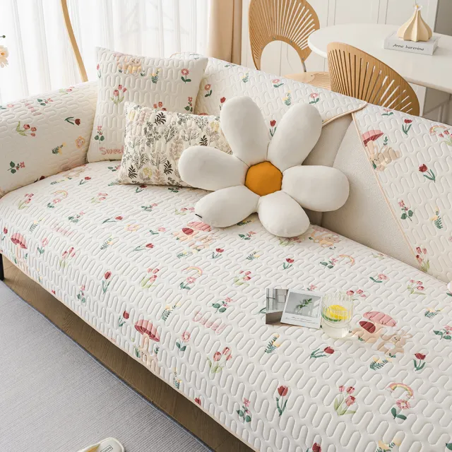 【BonBon naturel】經典暢銷款/超柔觸感 四季舒適防滑沙發墊(沙發墊/保潔墊/椅墊/遊戲墊)