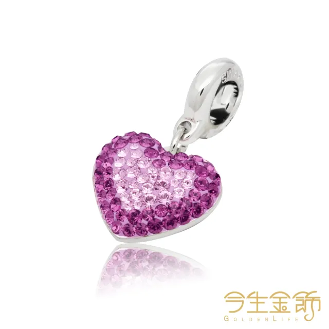 【今生金飾】紫色迷情(施華洛水晶)