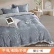 【DeKo岱珂】60支100%天絲床包兩用被四件組 多款花色(雙/加 均一價)