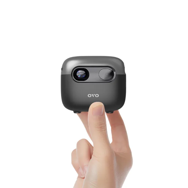 【OVO】小蘋果智慧投影機 U1-B(PD快充 內建喇叭 百吋投影 露營/戶外/家用)