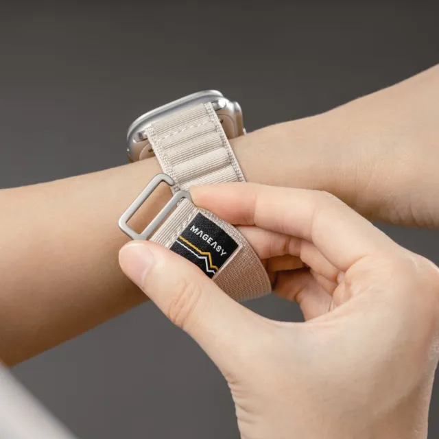 【MAGEASY】Apple Watch Active 運動高山錶帶(支援最新S12/SE3/Ultra4)