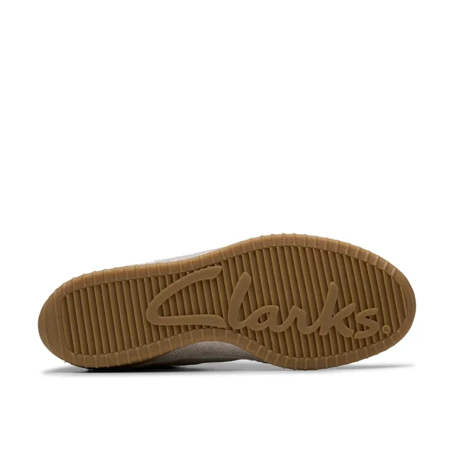 【Clarks】女鞋 Meridor Lo 流線型時尚橡膠薄底鞋 休閒鞋 運動鞋 德訓鞋(CLF83167C)