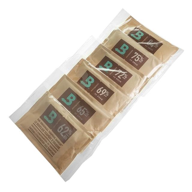 【Boveda】雪茄保濕包-60克-對應25支雪茄-雙向恆定控濕-62、65、69、72、75、84%(3包入)
