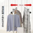不銹鋼雙桿晾衣架 雙層可伸縮1.2/2米(帶萬向輪)