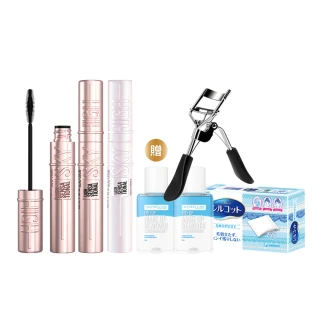 【MAYBELLINE 媚比琳】新色上市!飛天翹防水睫毛膏3入組(#SKYHIGH)