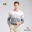 【Emilio Valentino 范倫鐵諾】男 長袖POLO衫 棉質舒適透氣 口袋 上衣 polo 薄款 台灣製(多款選)