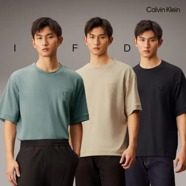 【CALVIN KLEIN】官方旗艦館 時尚男女款短袖T恤 多款任選