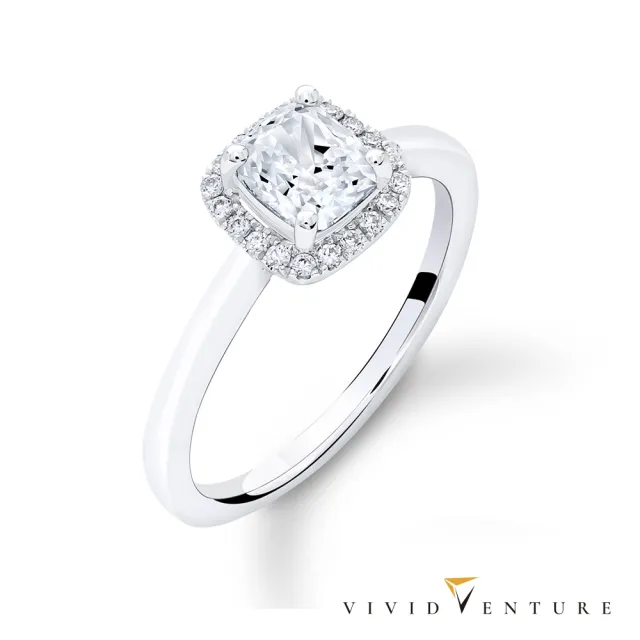 【Vividventure 亞帝芬奇】鉑金 GIA 50分 FSI2 天然鑽石 真鑽 戒指 專心愛