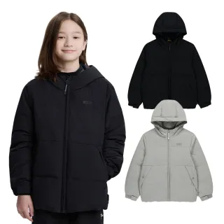 【國家地理服飾官方旗艦】童裝 HERON 連帽羽絨外套(2色可選/鴨絨羽絨外套)