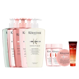 【KERASTASE 巴黎卡詩】大容量髮浴500ml二入組(多款任選/洗髮精)