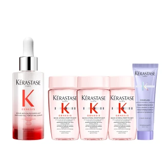 【KERASTASE 巴黎卡詩】粉漾芯生頭皮調理精華90ml(頭皮精華/頭皮保養/蓬鬆/養髮)