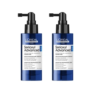 【L’OREAL 巴黎萊雅PRO】絲芮雅活力啟動精粹90ml買1送1(全新升級★小藍瓶/養髮/控油/頭皮精華)