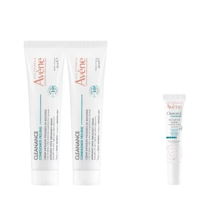 【Avene 雅漾官方直營】mo獨家★A醛淨痘大容量分享組(淨痘精華40mlx2)