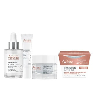 【Avene 雅漾官方直營】B3抗老撫紋全能三步驟組