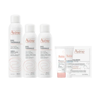 【Avene 雅漾官方直營】活泉水精選套組_300mlx1+150mlx2(化妝水/噴霧/穩膚)