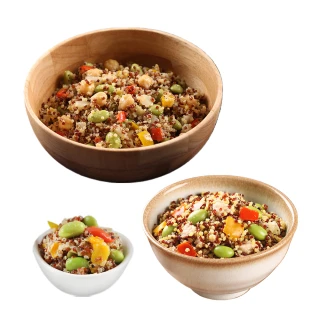 【享吃美味】藜麥毛豆/鷹嘴豆/雞肉小米 任選14包組(200g±10%/包 冷凍食品/調理食品/輕食/養身)