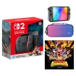 【Nintendo 任天堂】Switch 2 瑪利歐賽車世界 主機組+《蕉力全開》+《良值 NS2殼+包》+《9H鋼化貼》