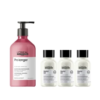 【L’OREAL 巴黎萊雅PRO】絲漾博甦活髮韌洗髮精 500ml(強韌/防斷/細軟髮救星)