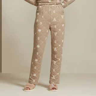 【YVONNE 以旺傢飾】海鸚鵡包紗長褲-摩卡棕