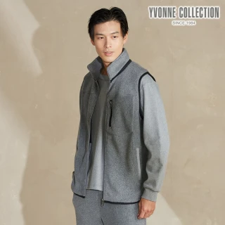【YVONNE 以旺傢飾】搖粒絨背心-岩石灰