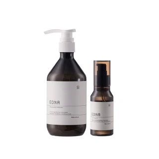 【EDNA】強韌髮絲修護 恬栗護髮乳500ml+恬栗精萃髮油100ml_共2入(強韌不毛躁/修護分岔乾燥/柔順輕盈光澤)