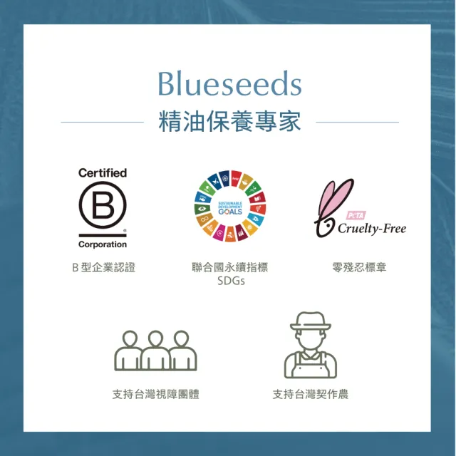 【Blueseeds】晨曦玫瑰煥顏精油露 精華油15ml(保濕 修護)｜芙彤園