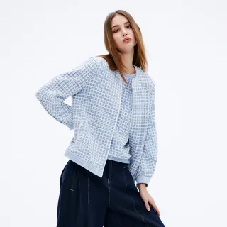 【KERAIA 克萊亞】暮色詩意抽繩下襬花紗外套