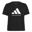 【adidas 愛迪達】精品棉彈力萊卡短袖上衣(棉T 短T 吸濕 透氣 伸縮 彈性 休閒 運動 男女同款)