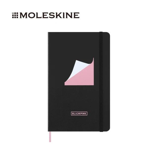 【MOLESKINE】x BLACKPINK 限量(L型橫線筆記本)