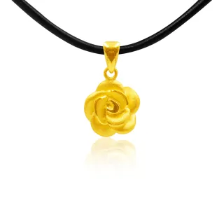 【今生金飾】漫之玫麗墜(黃金墜飾 網路獨賣)