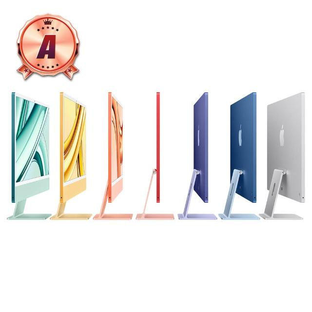 【Apple】A 級福利品 iMac 24吋 M3 8核心CPU 8核心GPU(2023/8G RAM/256G SSD)
