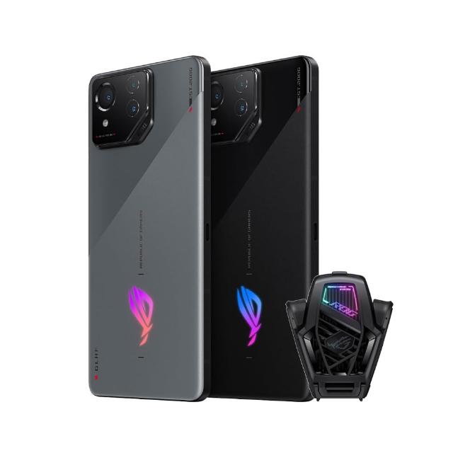 動力風扇組【ASUS 華碩】ROG Phone 8 5G 6.78吋(16G/512G/高通驍龍8 Gen3/5000萬鏡頭畫素/AI手機)