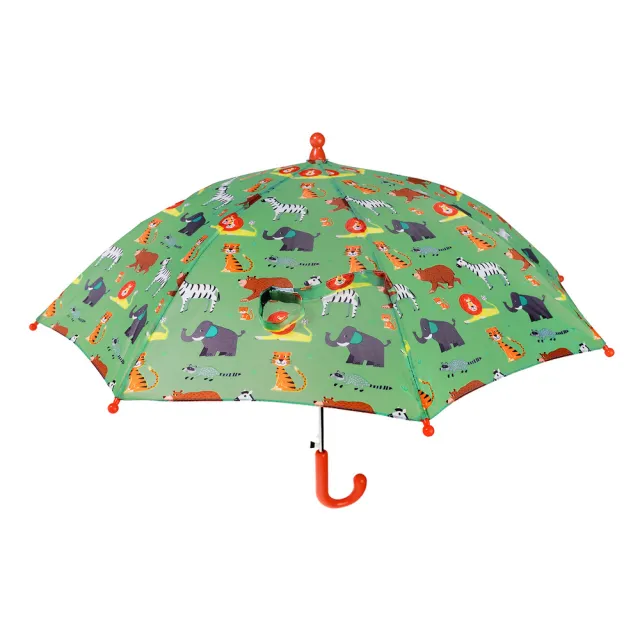 【Rex London】英國 兒童雨傘 動物派對 / 遮陽傘 晴雨傘 直傘